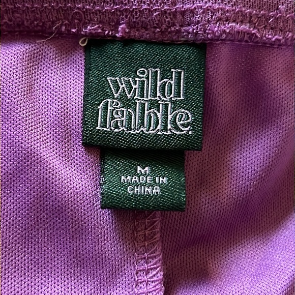 NWT WILD FABLE Purple Lavender Mesh Ruched Spaghetti Strap Dress Medium - Picture 7 of 12